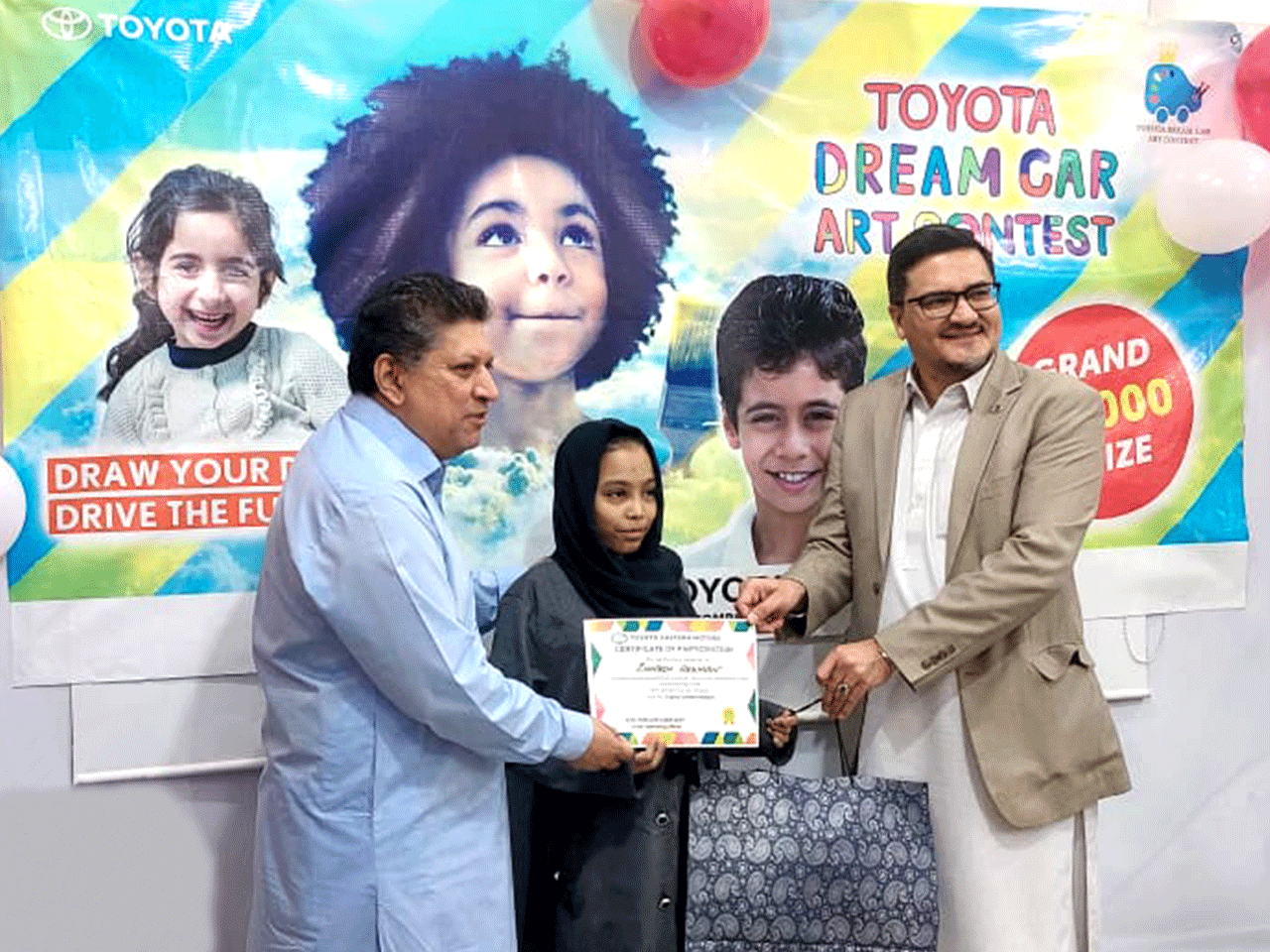 Supporting visit Thalassemia Warriors
